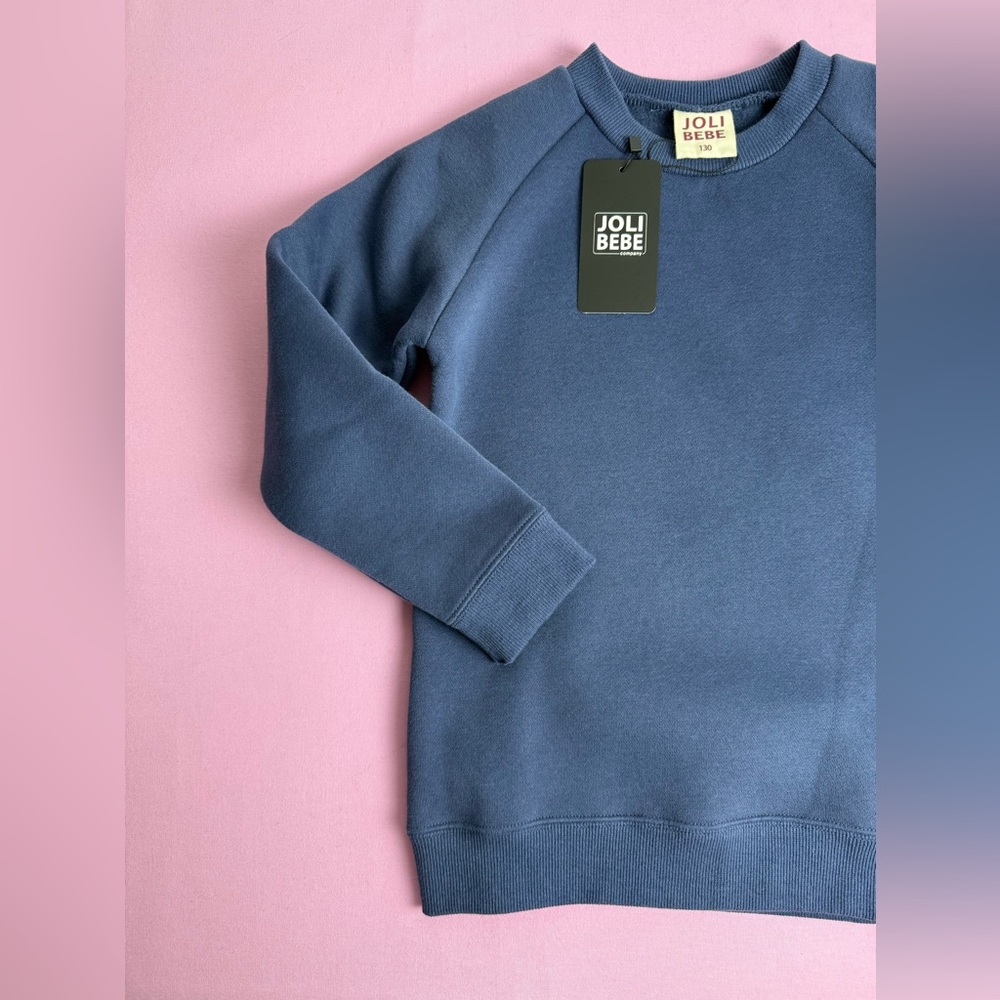 NWT Korean Clothing Brand Joli(e) Bebe | Kids Fleece Sweatshirt| Size 6-7Y - Picture 3 of 10
